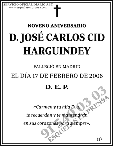 José Carlos Cid Harguindey